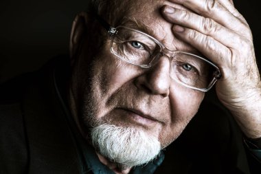 yakın çekim yaşlılık