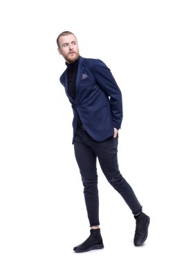 sakallı adam yürüme