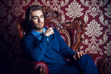 erkek model, vintage tarzı