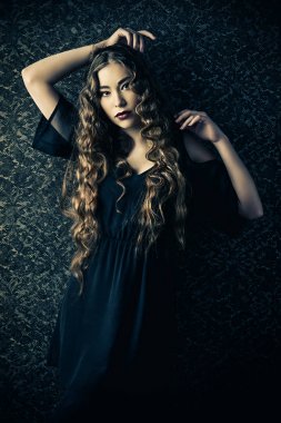 muhteşem kıvırcık saç