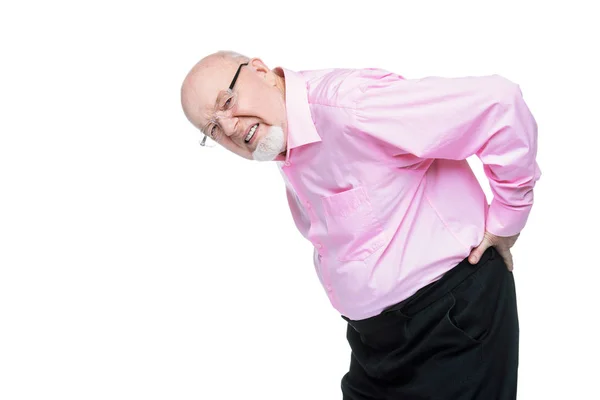 Back hurts radiculitis — Stock Image Back hurts radiculitis Stock Image