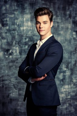 kendinden emin bir adam portresi