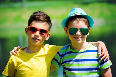 İki en iyi arkadaş.