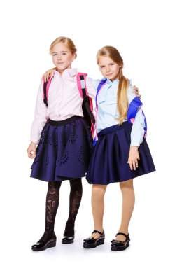 iki okul kız