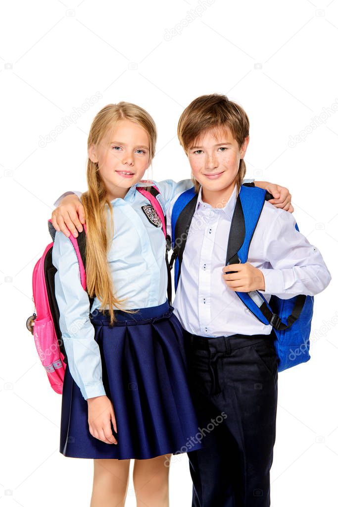 two modern students