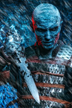 Halloween mavi renklerde