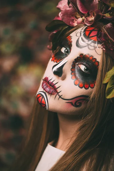 Makyaj şeker kafatası