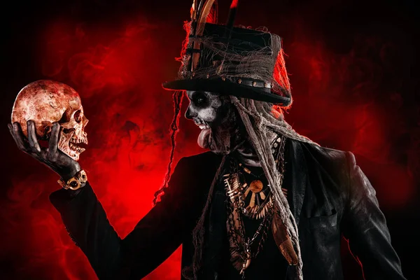 bir kafatası ve baron samedi