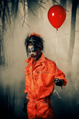 kızgın Cadılar Bayramı palyaço