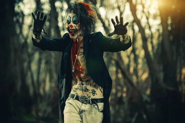 korkunç punk palyaço