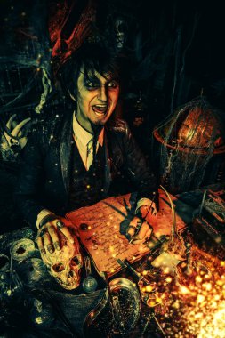 gizemli Simyacı adamın