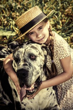 kucaklama büyük köpek