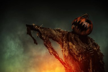 bir adam üzerinde kabak