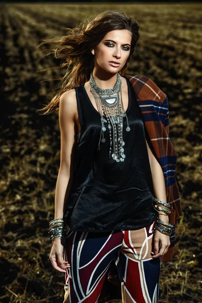 bir alan içinde model