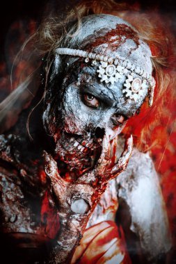 şeytani zombi gelini