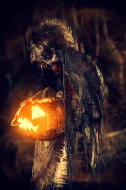 bir gece mezarlığı