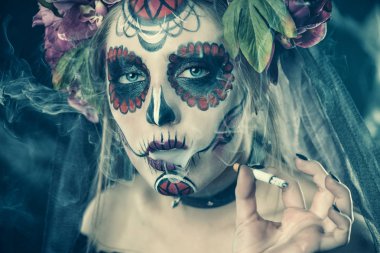 Цукор черепа макіяж