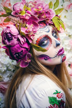 Karnaval muertos makyaj