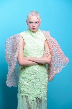 Güzel kadın model.