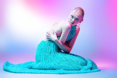 Güzel kadın model.