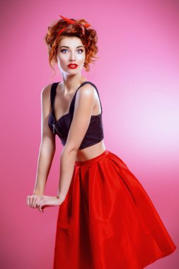 oldukça pin-up kızı 