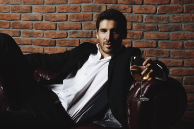 seksi yakışıklı adam