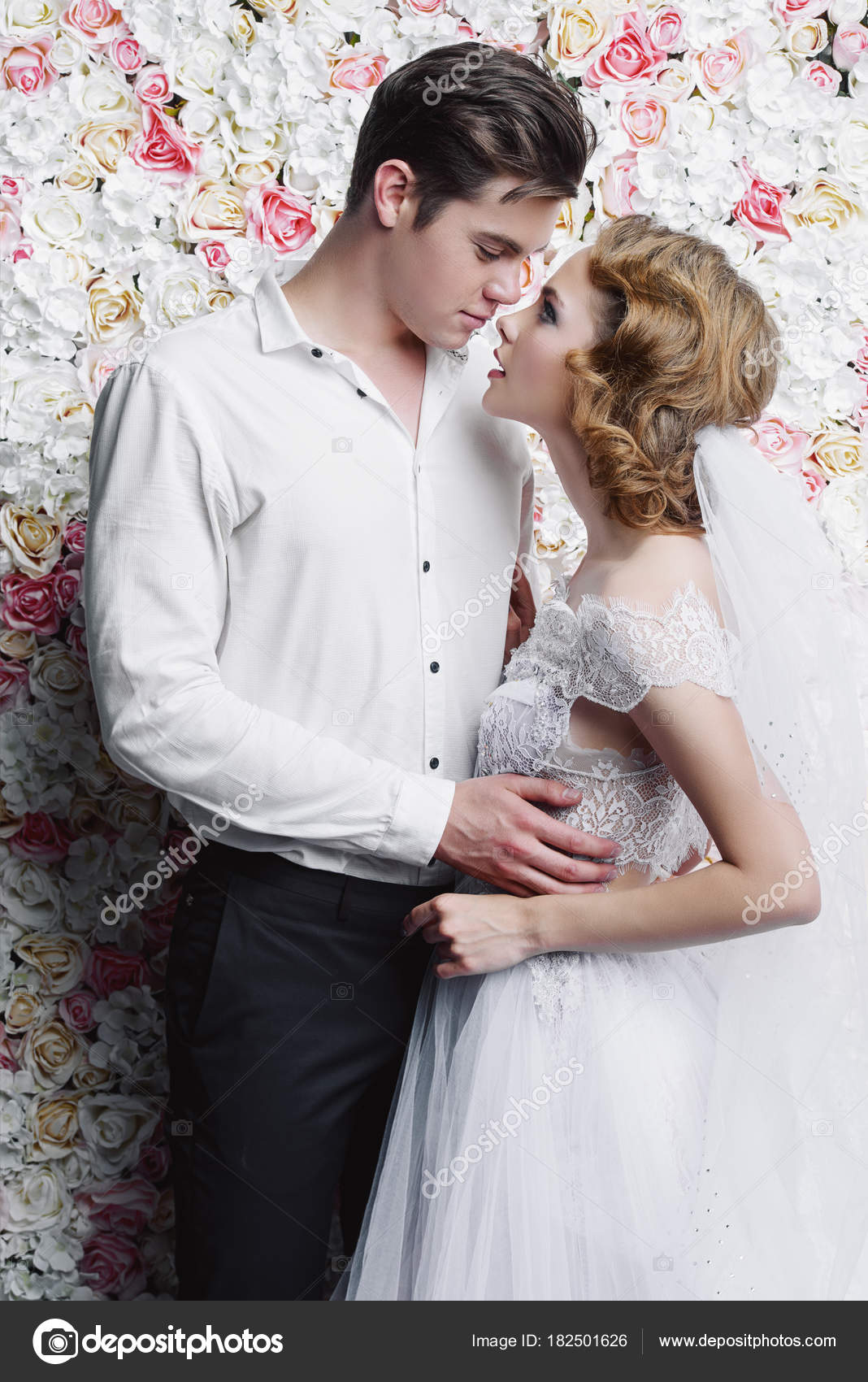 Жених и невеста стоковая фотография © prometeus Cкачать