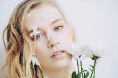 Doğal kozmetik konsepti