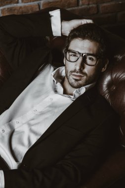 seksi yakışıklı adam