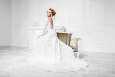 büyüleyici zarif gelin