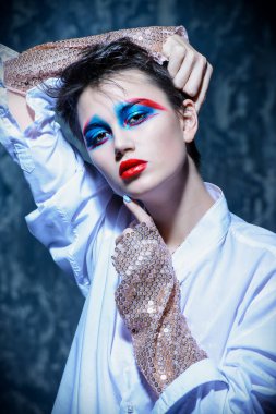 yaratıcı makyaj kavramı