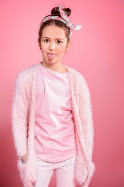 Pembe üzerinde atış stüdyo