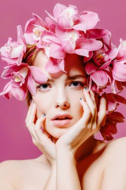 Orkide dan saç modeli