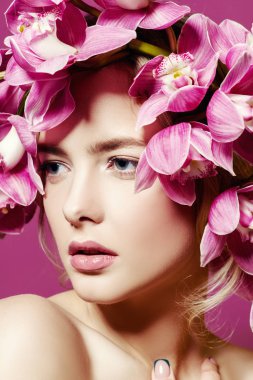 Orkide dan saç modeli