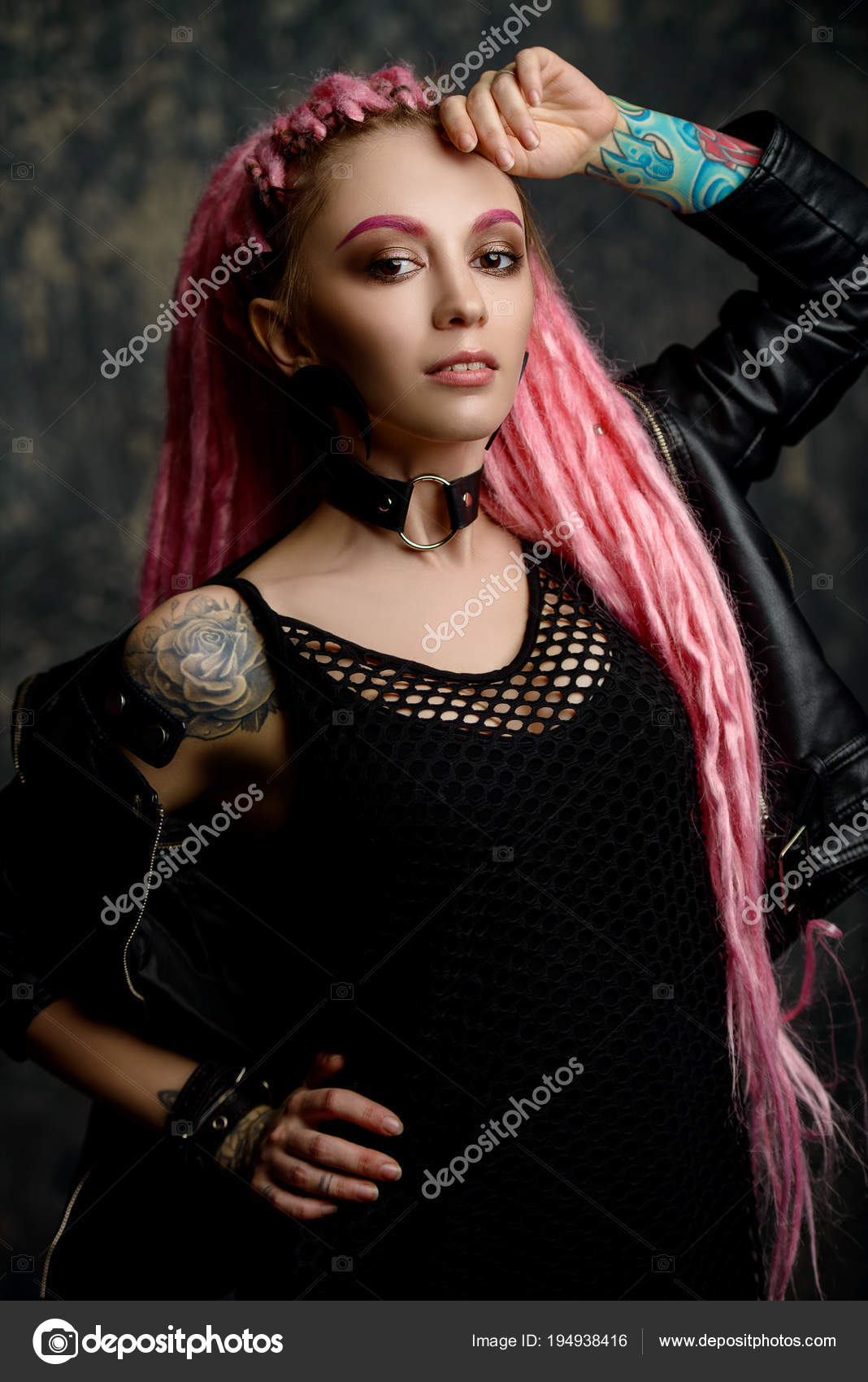 Sexy Hipster Girl Stock Photo C Prometeus 194938416