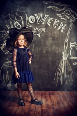 Kara tahta cadılar bayramı arkaplanı