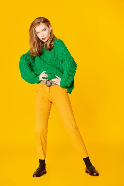 Tam uzunlukta moda portre