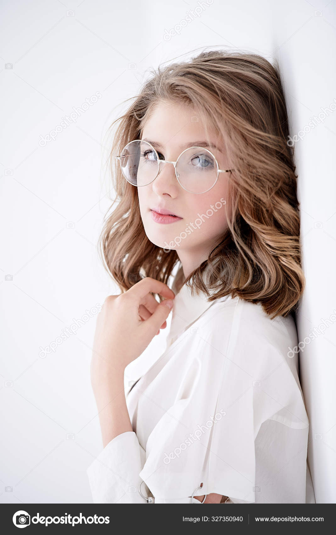 Cute Girl With Glasses Stock Photo Image By C Prometeus Cute Girl With Glasses Stock Photo Image By C Prometeus