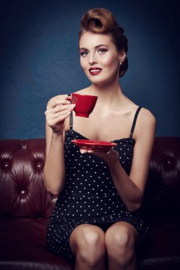 Büyüleyici kahve molası.