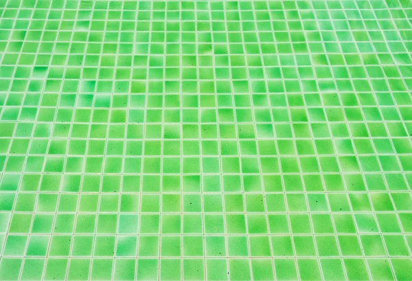 Grönt kakel golv — Stockfoto