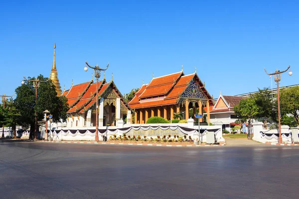 Ват Пхра Тхат Чан Кхам Воравихан — стоковое фото