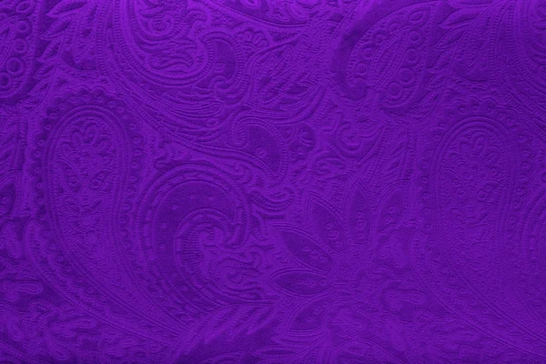 Fialové Sametové Textilie Vintage Elegantní Květinový Vzor Nebo Luxusní Texturu — Stock fotografie