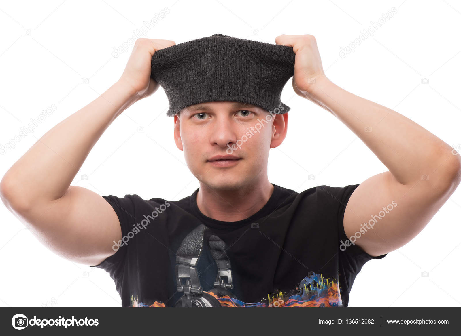 guy in a hat
