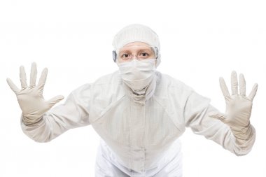 kimyager endişe kontamine Bölgesi geçişini engeller 