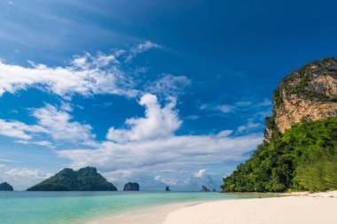 ağaçlar tropikal, tipik bir Tay kara kaplı dağlar