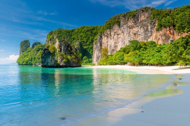 güzel bir s Tayland peyzaj Hong Island Körfezi