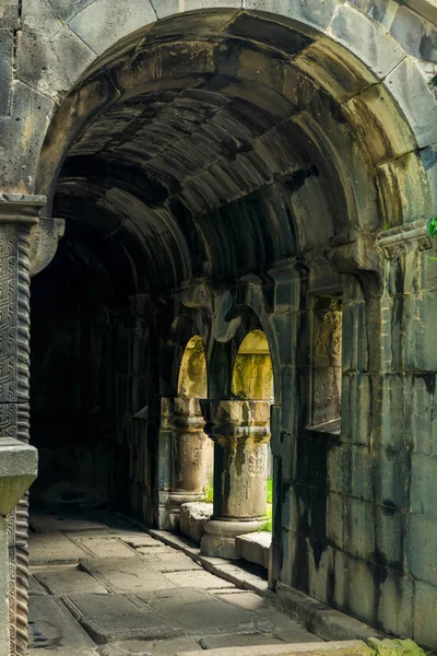 Close Authentic Arch Details Sanahin Monastery Armenia — Stock Photo, Image