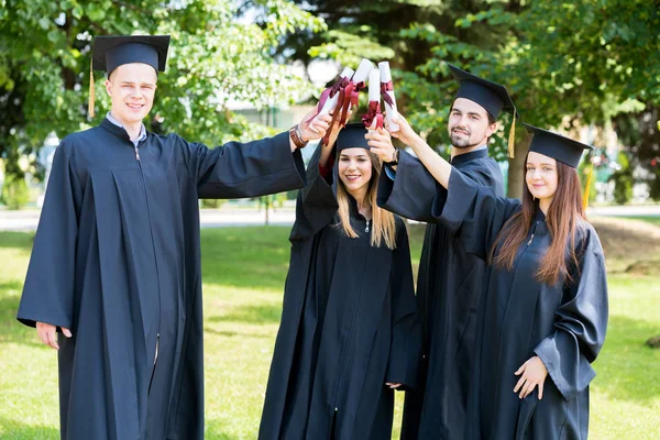 Celebración Educación Graduación Estudiante Éxito Aprendizaje Concep —  Fotos de Stock