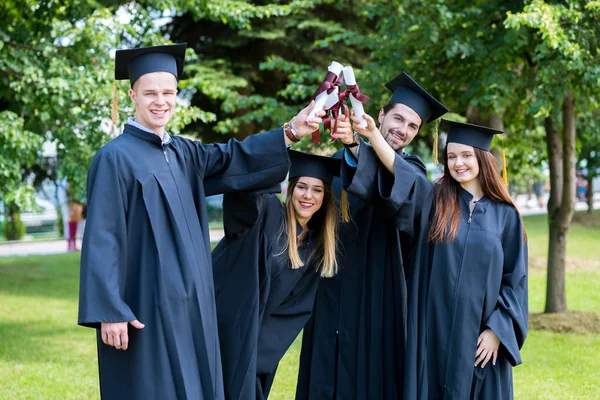 Celebración Educación Graduación Estudiante Éxito Aprendizaje Concep —  Fotos de Stock