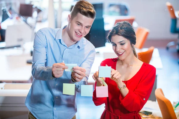 Business Start Planung Management Und People Konzept Glückliches Kreativ Team — Stockfoto